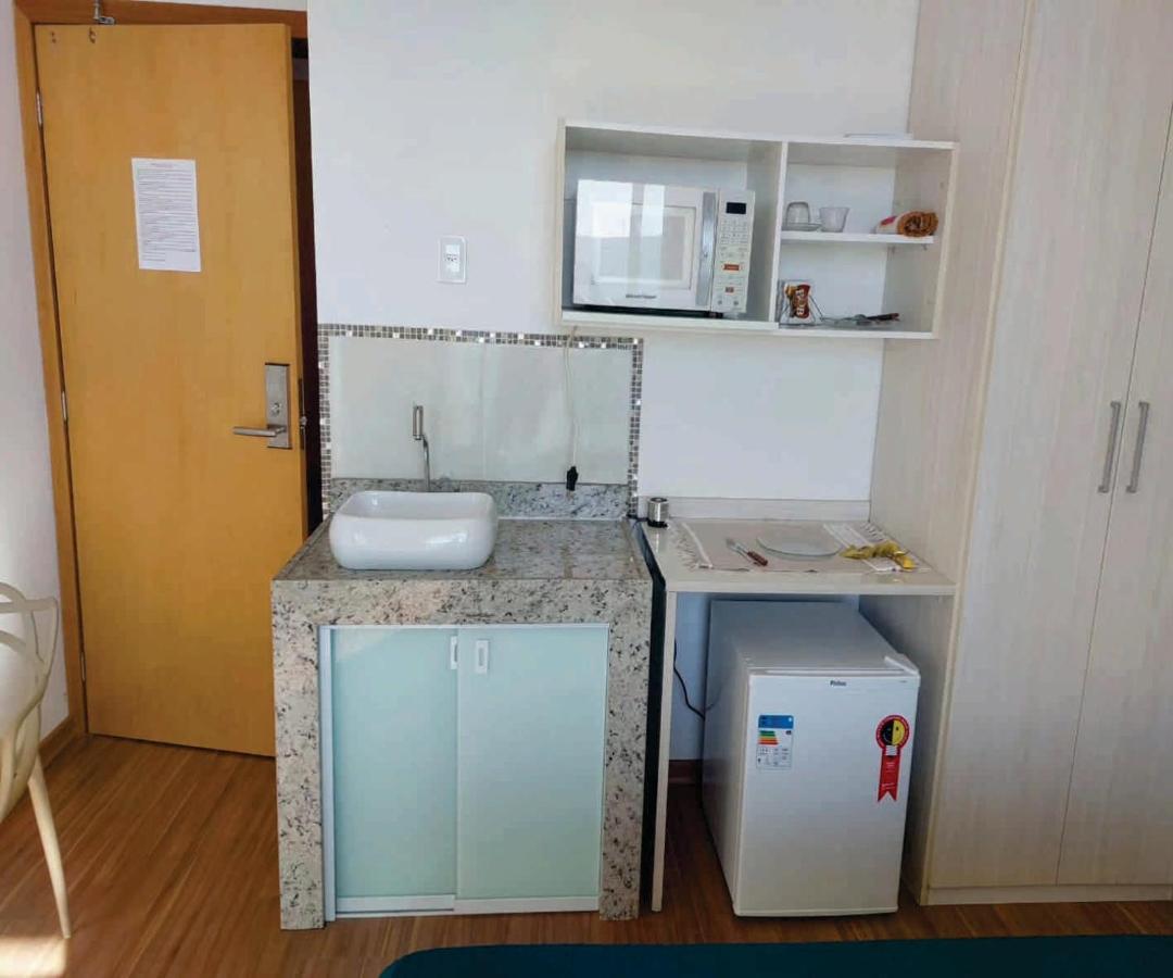 Apto 201 Com Varanda, Self Check-In, Ar, Tv E 14Km Aeroporto Lagoa Santa  Exteriör bild
