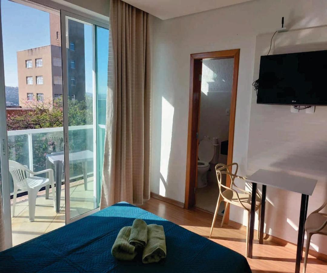 Apto 201 Com Varanda, Self Check-In, Ar, Tv E 14Km Aeroporto Lagoa Santa  Exteriör bild
